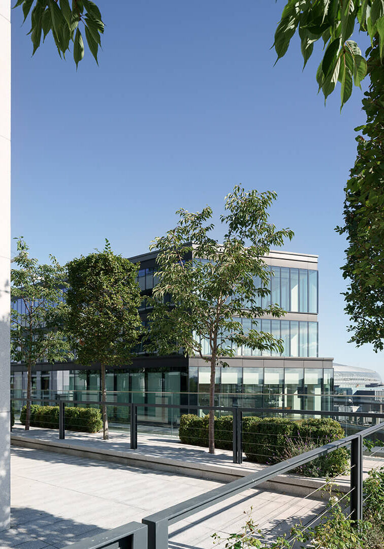Ballsbridge Project Plus Architecture Rooftop View