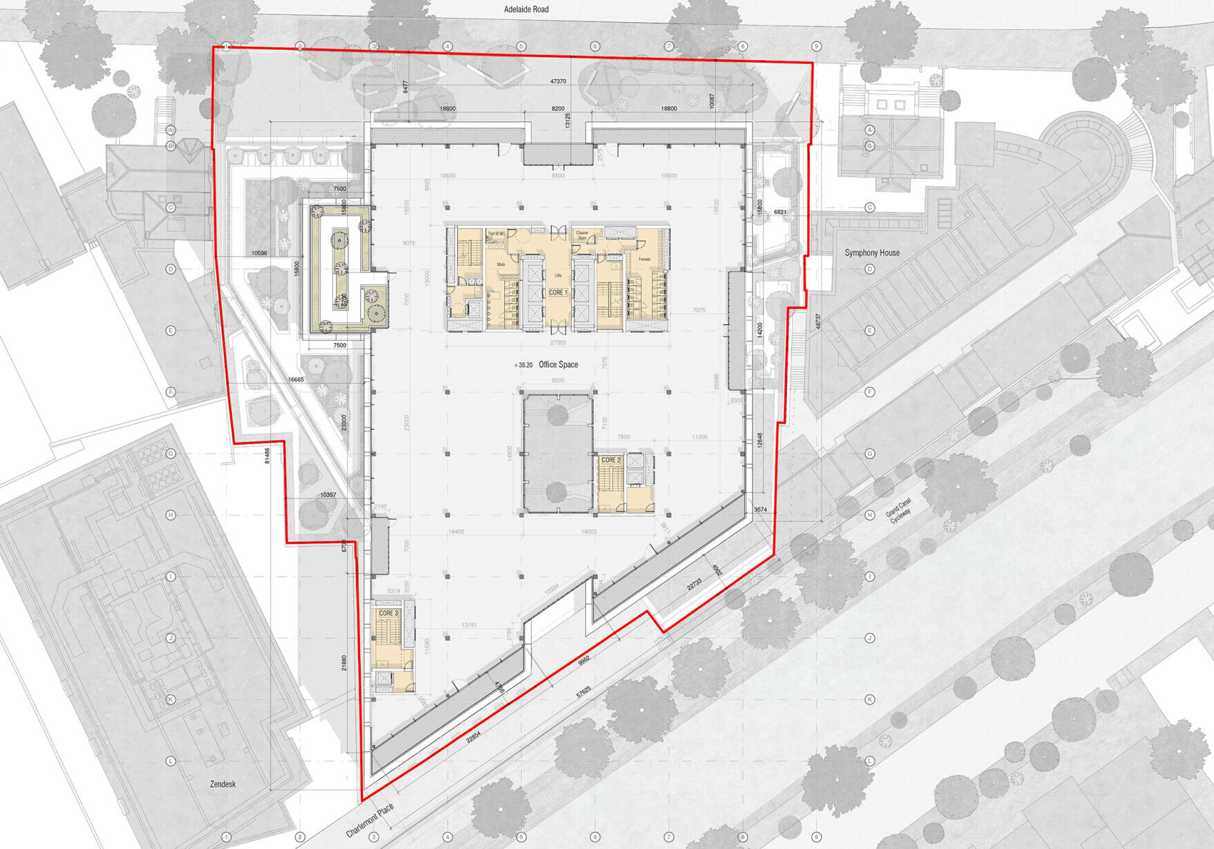 Plus-Architecture-Adelaide-Road-Sixth-Floor-Plan