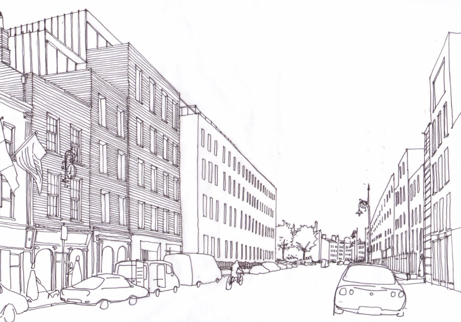 Plus Architecture Pembroke St Sketch